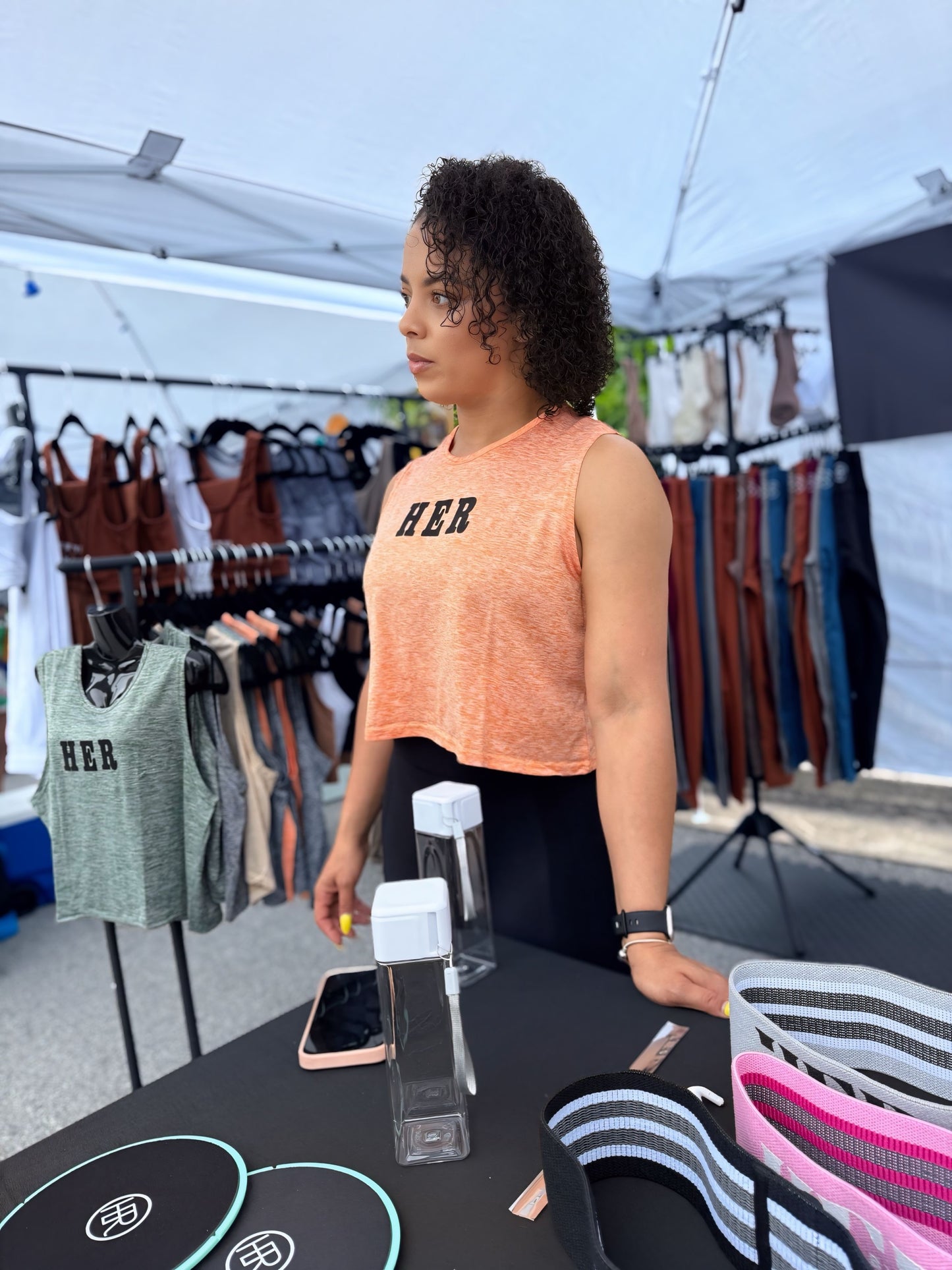 HER Crop Tee