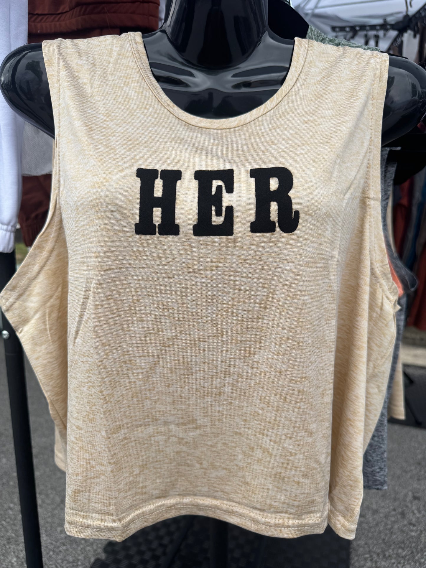 HER Crop Tee