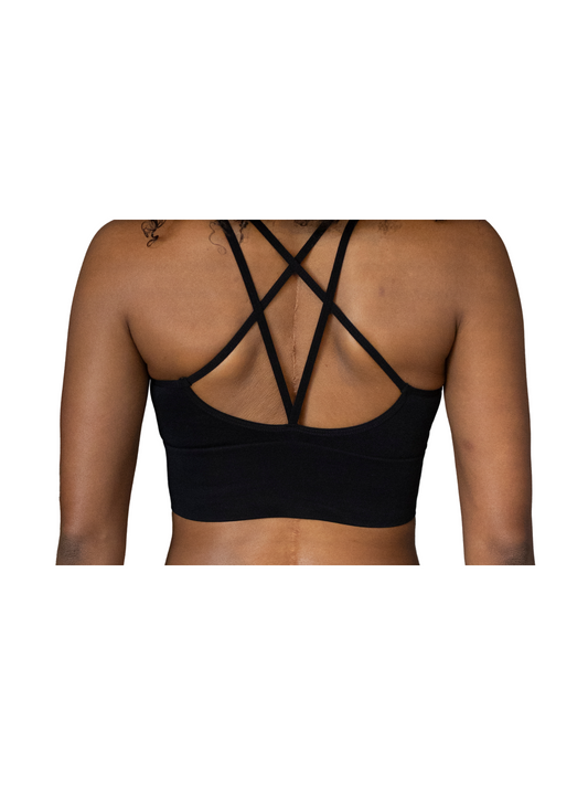 Cross Back Sports Bra